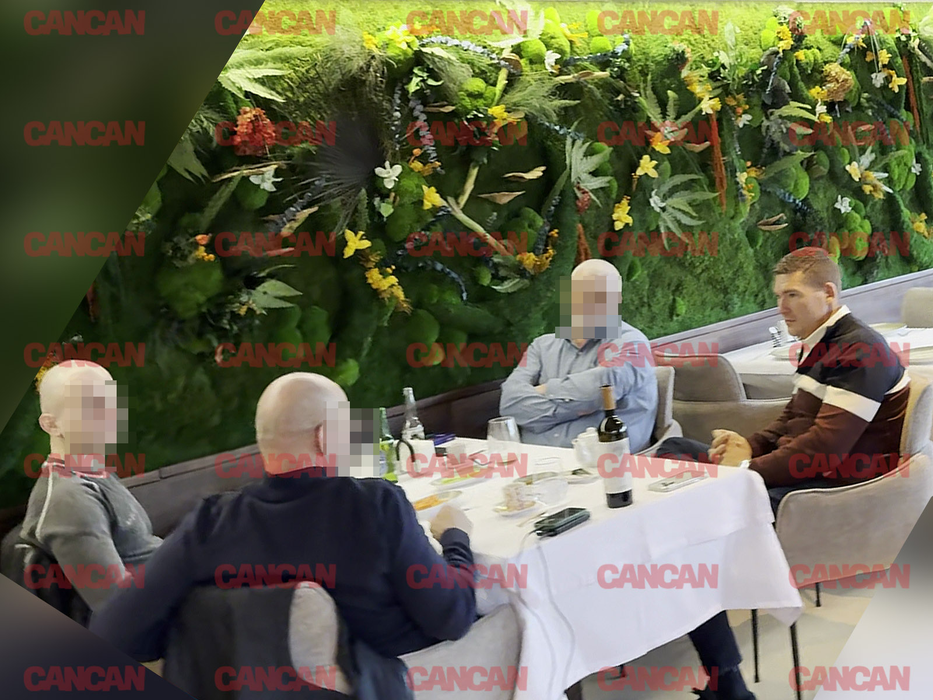 Călin Donca, la restaurant