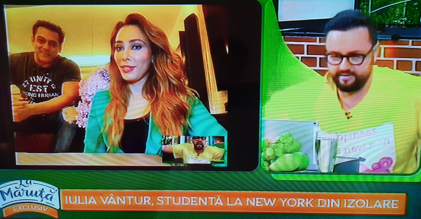 Iulia Vântur, apariție de ultimă oră la TV, alături de Salman Khan