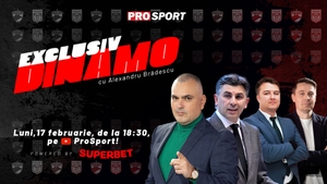 „EXCLUSIV DINAMO” vine cu primele imagini cu noul stadion! Ionuț Lupescu, legenda alb-roșie, Ionuț Popa, președintele CS Dinamo, și jurnalistul Cătălin Mureșanu, în studio LIVE de la ora 18.30