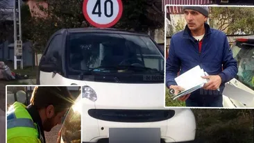 Ce număr de înmatriculare și-a pus acest bărbat din Suceava la mașină. Zice că e urmașul lui Ștefan cel Mare