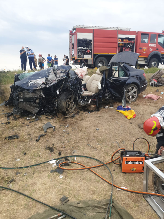 Accident grav în Ialomița! O fetiță de 10 ani a murit pe loc