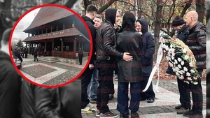 Familia și apropiații, în lacrimi la căpătâiul lui Adrian Pleșca. Artan, condus pe ultimul drum!