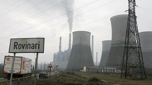Incendiu la Termocentrala de la Rovinari! Misiunea pompierilor a fost extrem de dificilă