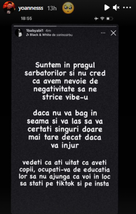Abi și Yoannes, soțul Narcisei Moisa, scandal de proporții pe internet! Cei doi și-au aruncat replici dure: „Nu merită nici scuipați în gură”