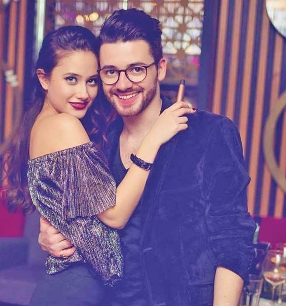 Oana și Tudor Andronic, soțul ei