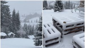 Prognoza meteo azi, 28 decembrie 2025. Zonele din România în care vor fi ninsori slabe