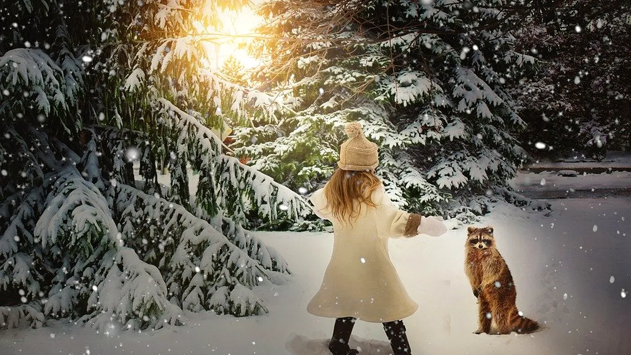 O fetiță de 10 din din Rusia a petrecut o noapte întreagă într-o furtună de zăpadă, cu un câine în brațe