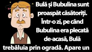 BANC | Bulă și Bubulina sunt proaspăt căsătoriţi