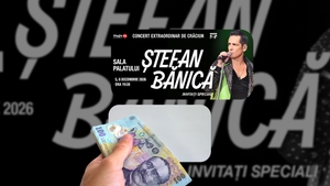 Cât costă un bilet la concertul de Crăciun al lui Ștefan Bănică Jr., de la Sala Palatului: ”Deși s-au scumpit, lumea continuă să vină”