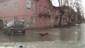 Imagini incredibile! Un copil de doi ani a cazut din masina, mama acestuia a mers mai departe si…Vezi ce s-a intamplat!