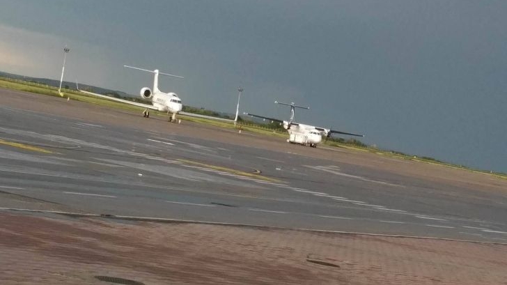Un avion utilitar a aterizat forțat pe un câmp, în județul Galați! Un elicopter SMURD a intervenit