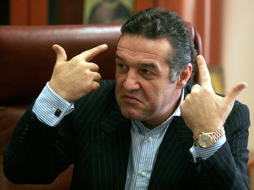 Gigi Becali a petrecut, la rândul lui, la Hotelul Teleferic, dar la sala VIP
