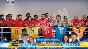 VIDEO Oana Mares incearca sa-si salveze casnicia! L-a sustinut pe Augustin Viziru din public la "Dansez pentru tine"