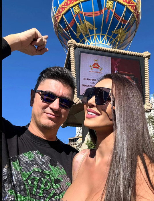Luis Lazarus și Andreaa Loulou/ sursă foto: Instagram
