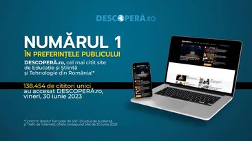 DESCOPERĂ.ro, cel mai citit site de Educație și Știință și Tehnologie din România!