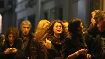 Revenirea lui Dan Bittman pe scena a binedispus maxim vedetele. Vezi cum au plecat acasa dupa concertul Holograf Esca si Leu!