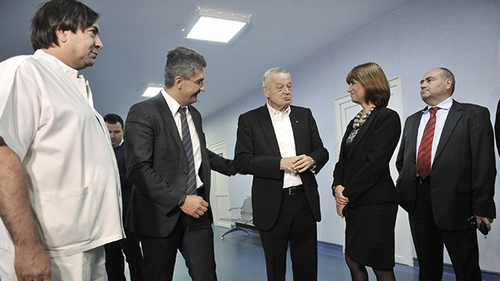 S-a deschis un nou Centru de senologie la Spitalul Sfanta Maria din Bucuresti! Primarul Oprescu a fost prezent la inaugurare!