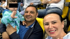 Jale la căpătâiul fiului lui Ionel Ganea! Tatăl micuțului de 2 ani a URLAT de durere: „Scoală-te tată, că nu mai pot...”