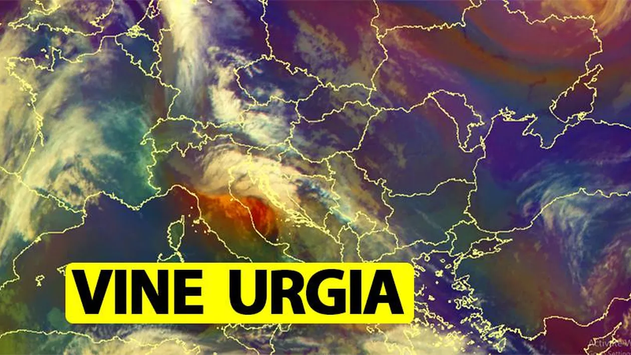 Vine urgia! ANM, anunț de ultimă oră. A fost emisă alertă de vreme severă imediată