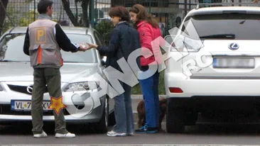 Mihaela Geoana si Cristiana Copos, discutii in aer liber! S-au plimbat cu un cocker in parc