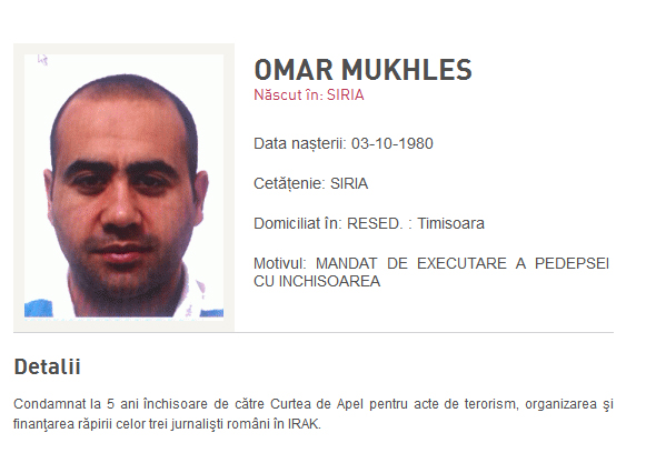 Soția lui Omar Mukhles nu poate ieși din România - cu copiii minori - fără consimțământul acestuia
