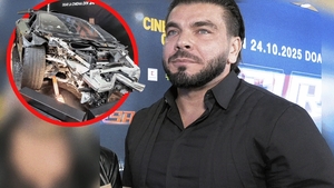 Joseph Adam, aproape de dezastru! Lamborghini-ul s-a făcut praf, dar a scăpat ca prin minune!