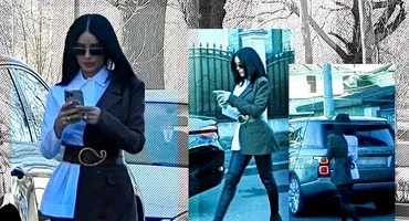 Adelina Pestrițu termină repede! I-a luat doar cinci minute să intre și să iasă!