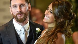 Primele imagini de la nunta lui MESSI cu ANTONELLA ROCCUZZO! Cum a arătat bruneta în rochie de mireasă