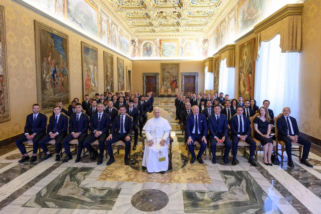 Cristian Chivu, cu echipa la Vatican! Mesajul pe care l-a transmis Papa Leon al XIV‑lea