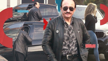 Fostul patron al Rapidului a “înghesuit” o sexy-blondină în mașină, iar noi avem imaginile