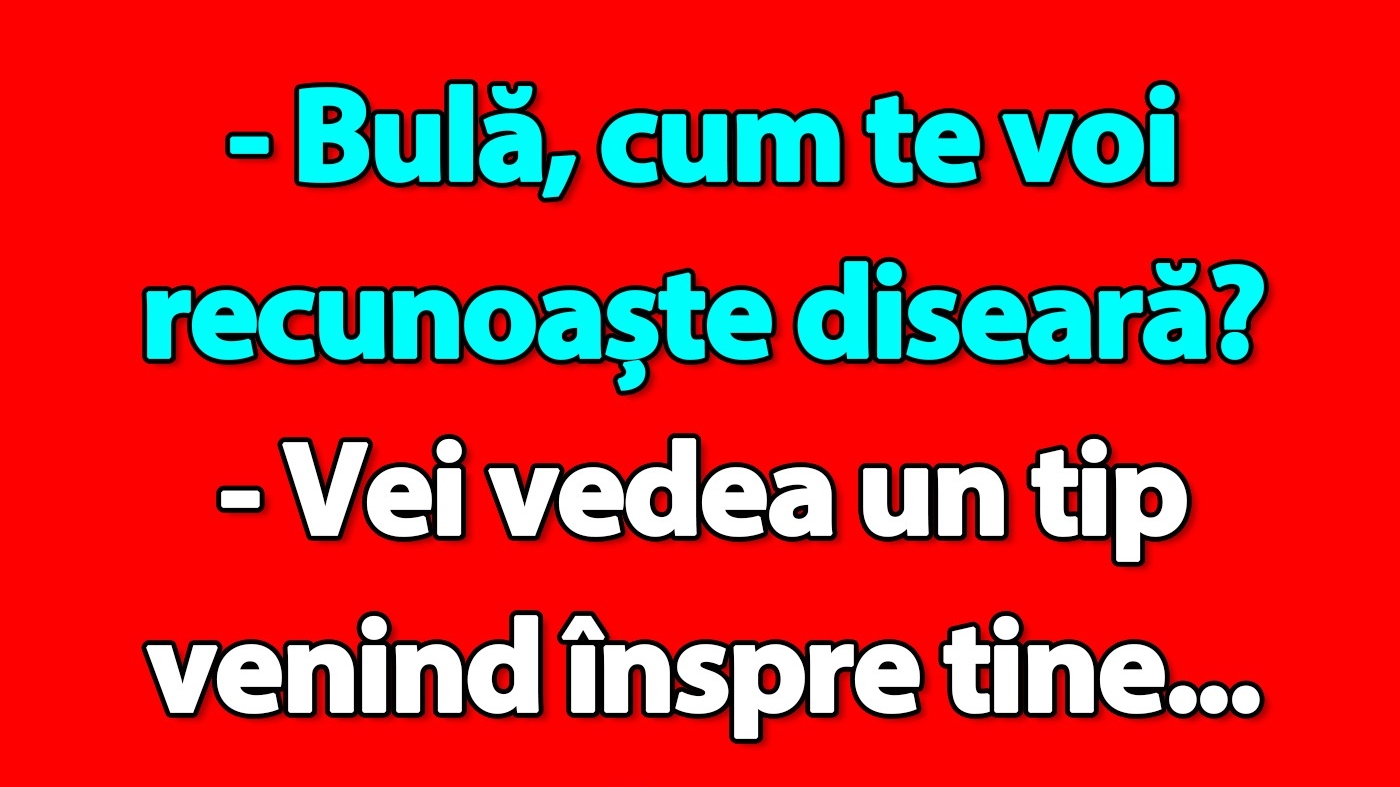 BANC | Blind-date cu Bulă