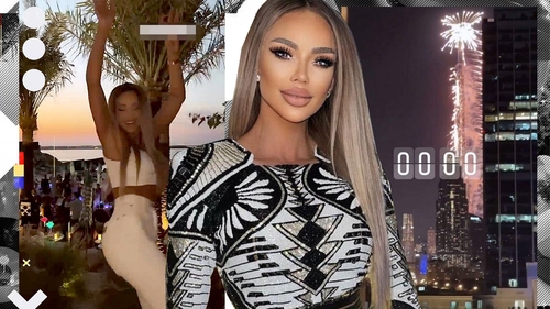 Bianca Drăgușanu, Revelion de top cu "brigada" în Dubai. Vedeta a "bifat" tot: festin cu șampanii de lux, plaje pline, shopping la maxim