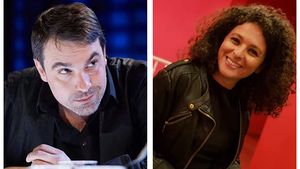 Alexandru Papadopol și noua iubită, Adriana Irimescu, împreună și pe platourile de filmare. Joacă în același serial care va apărea în curând