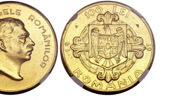 De necrezut! O monedă românească s-a vândut cu prețul record de 200.000 de euro. Vezi dacă o ai pe acasă!