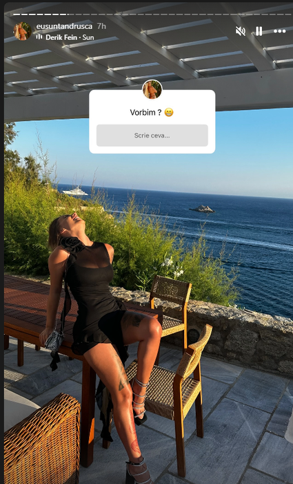 Andrușca și Mattia au plecat în Mykonos. (SURSA: SOCIAL MEDIA)