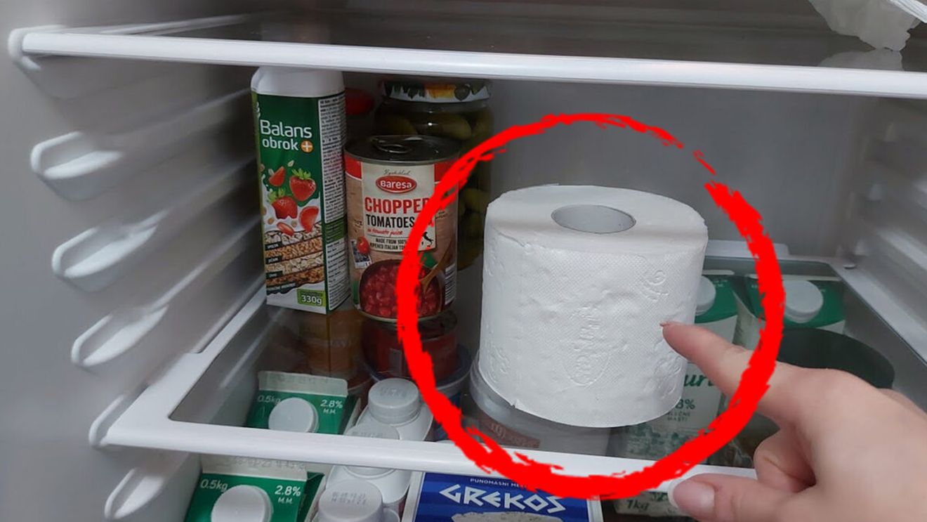 Cel mai tare truc din bucătărie! Ce se întâmplă dacă pui un sul de hârtie igienică în frigider