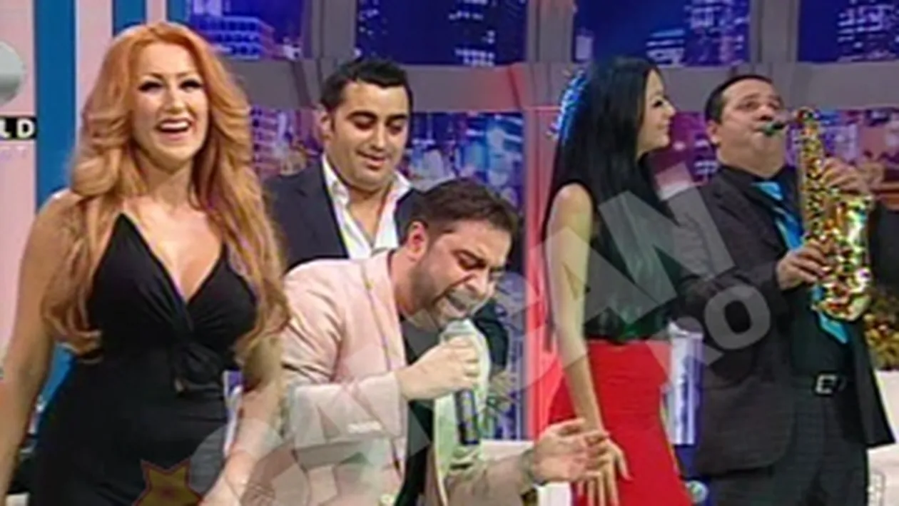 VIDEO Asta e cea mai noua nebunie a lui Salam! A facut un duet cu fetele de la Bambi si a iesit show la CANCAN TV!