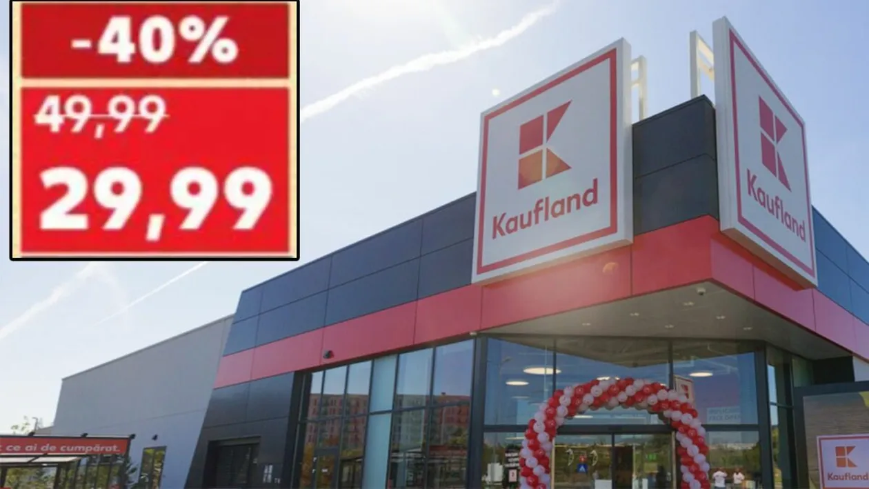 Cea mai mare reducere de la Kaufland. Produsul costă doar 29.99 lei, începând de astăzi