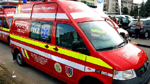 Opt persoane au fost duse la spital in urma unui accident in zona localitatii Stefanesti