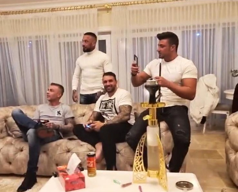 Alex Bodi, party cu brigada în arestul la domiciliu