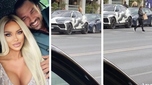 Alex Bodi și-a parcat pe trecerea de pietoni Lamborghini-ul de peste 200.000 de euro. Ce “urgență” avea afaceristului care era însoțit de Bianca Drăgușanu  | VIDEO