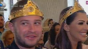 Imagini în premieră de la nunta Ilincăi Vandici şi botezul fiului acesteia! Prezentatoarea TV, cu lacrimi în ochi