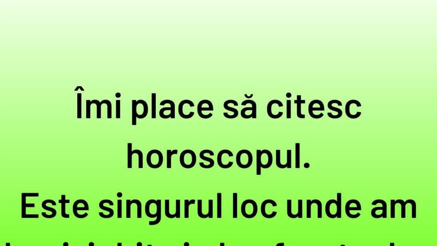 Bancul sfârșitului de săptămână | De ce românilor le place horoscopul