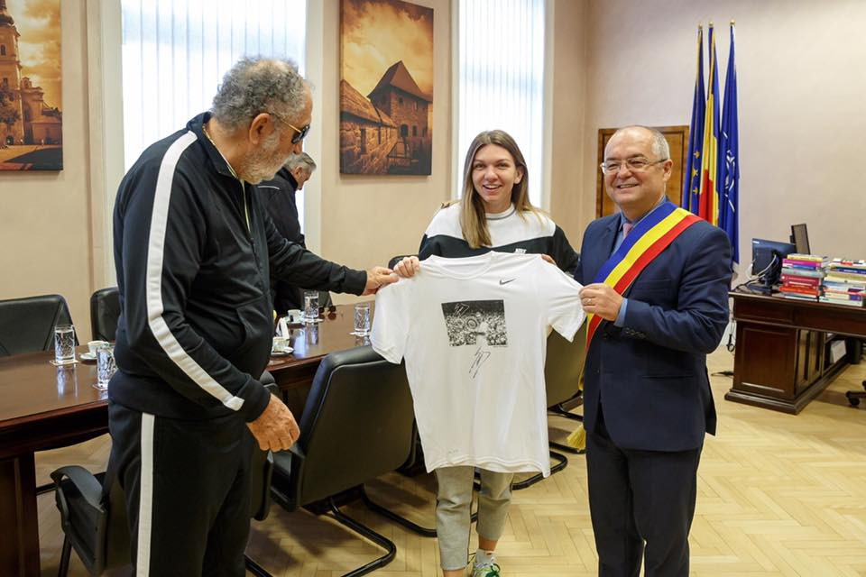 Simona Halep, cetățean de onoare al municipiului Cluj-Napoca
