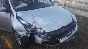 Accident rutier în Constanța! Un polițist și un jandarm sunt răniți