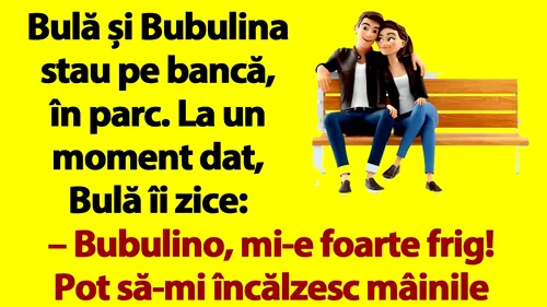 BANC | Bulă, Bubulina și frigul din parc