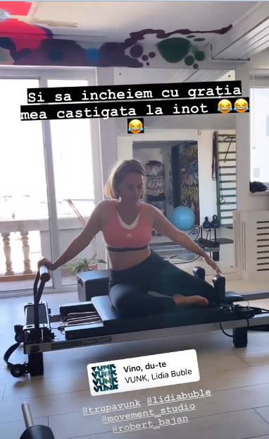 Uite ce face Andreea Esca la sală: ”Poate nu-mi mai intră sacoul, că jar mănânci!”