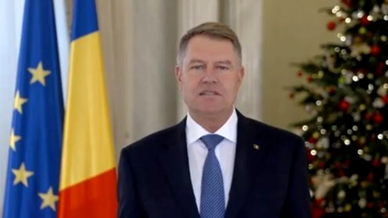 Preşedintele Klaus Iohannis, mesaj de Anul Nou: Ne aflăm la final
