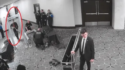 Imagini din timpul atacului de la Dineul Corespondenților: filmarea a fost publicată