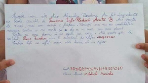 VIDEO Ţi se rupe sufletul! De pe patul de spital, acest copil cere ajutor. Uite scrisoarea emoţionantă